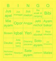 Bingo Bahasa Apa