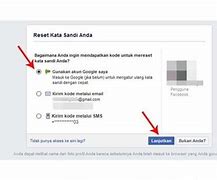 Cara Buka Fb Lupa Sandi Email Nomor Hp Aktif